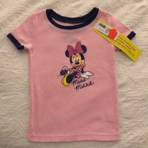 NWT Minnie Mouse Tee 2T
